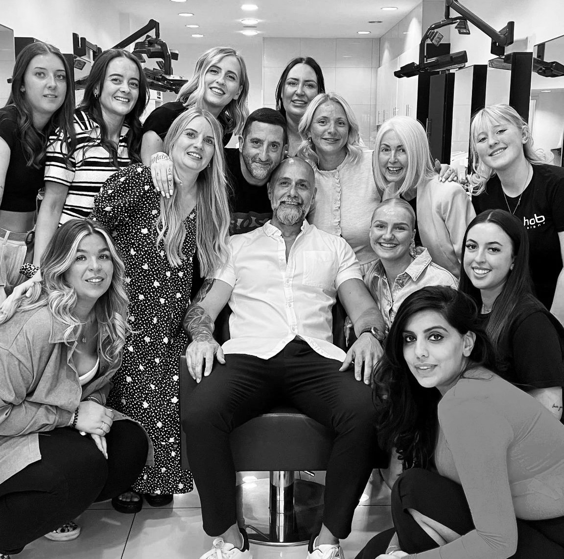 Nick Fadi & the Hob Salons Ruislip team Nick Fadi & the Hob Salons Ruislip team