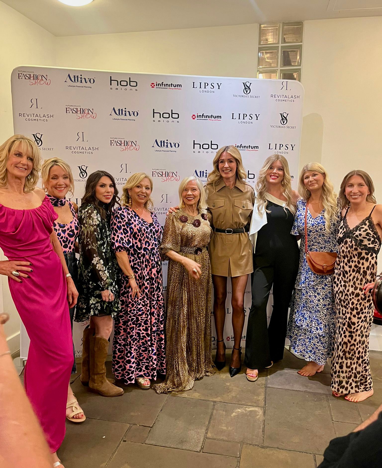 BACKSTAGE AT FUTURE DREAMS FASHION SHOW