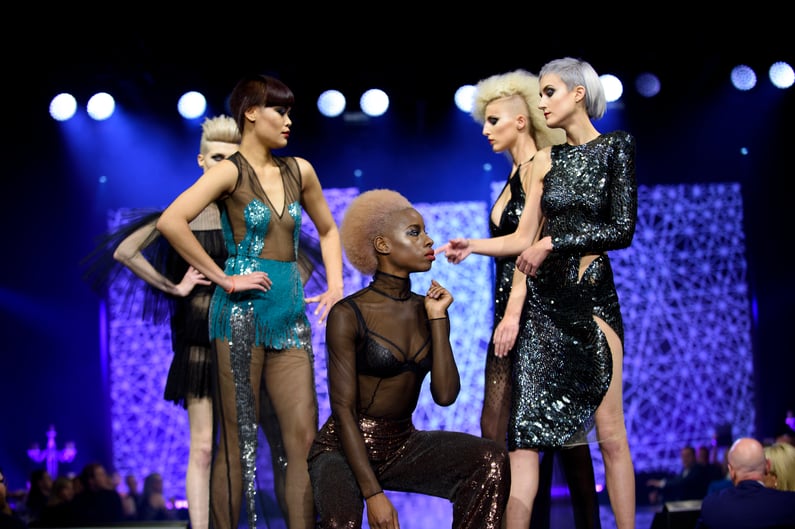 HOB SALONS PRESENT ROXY HAIR COLLECTION FOR WELLA PROFESSIONALS AT THE TREND VISION UK FINAL